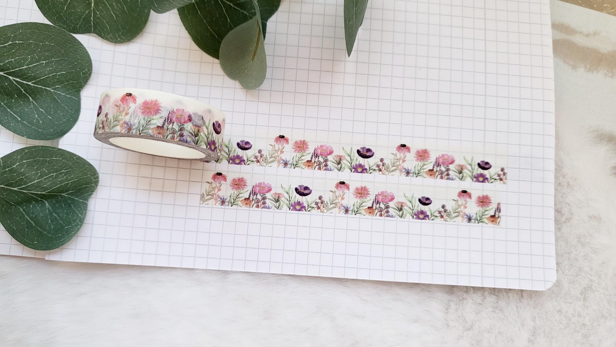 Washi Tape Blumenwiese